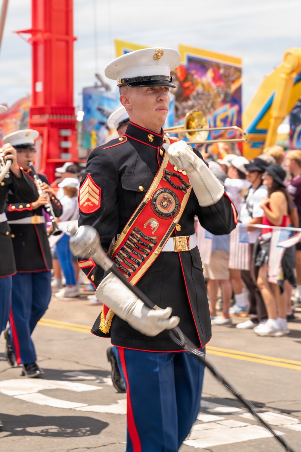 Marine Band San Diego participates in 2026 San Diego County Fair Independence Day Parade
