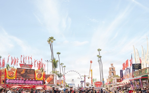 Marine Band San Diego participates in 2026 San Diego County Fair Independence Day Parade