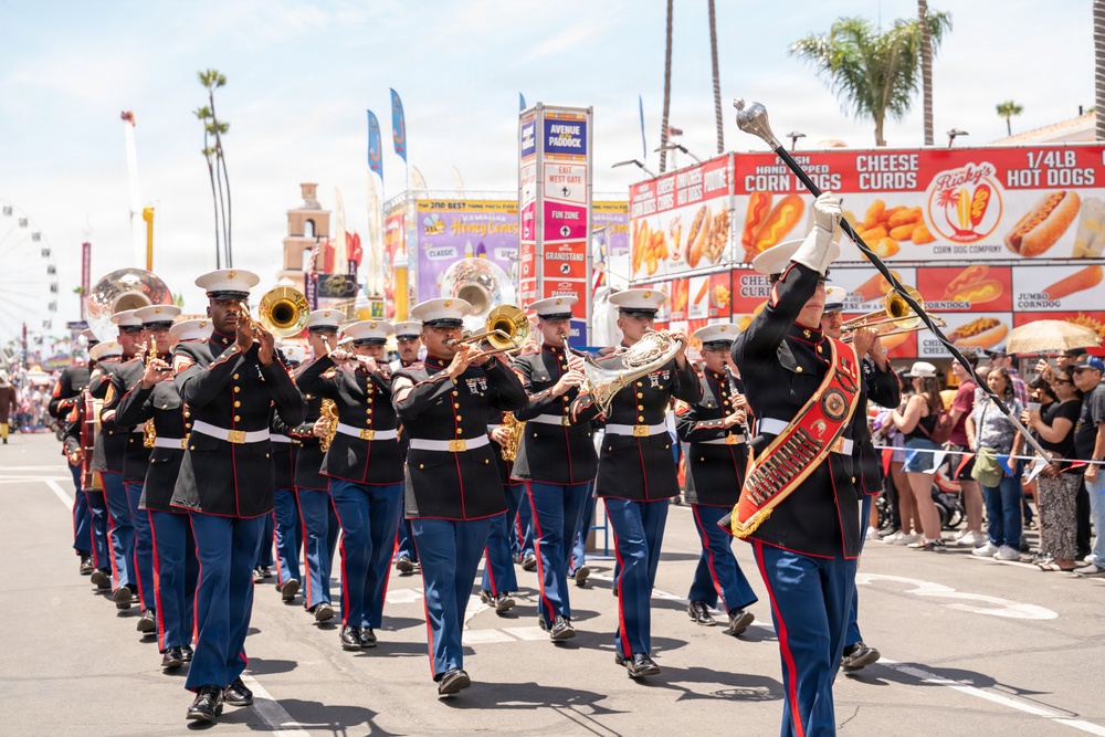 Marine Band San Diego participates in 2026 San Diego County Fair Independence Day Parade