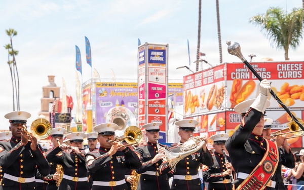 Marine Band San Diego participates in 2026 San Diego County Fair Independence Day Parade