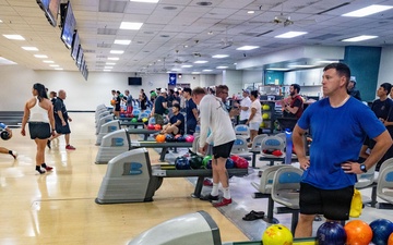 Rim of the Pacific 2026 participants compete in bowling tournament