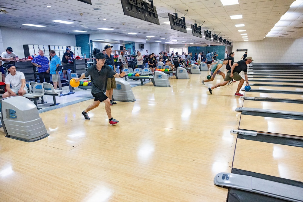 RIMPAC 2026 participants compete in bowling tournament
