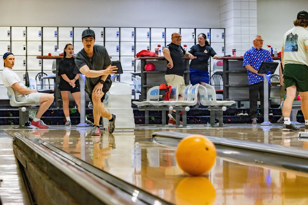 RIMPAC 2026 participants compete in bowling tournament