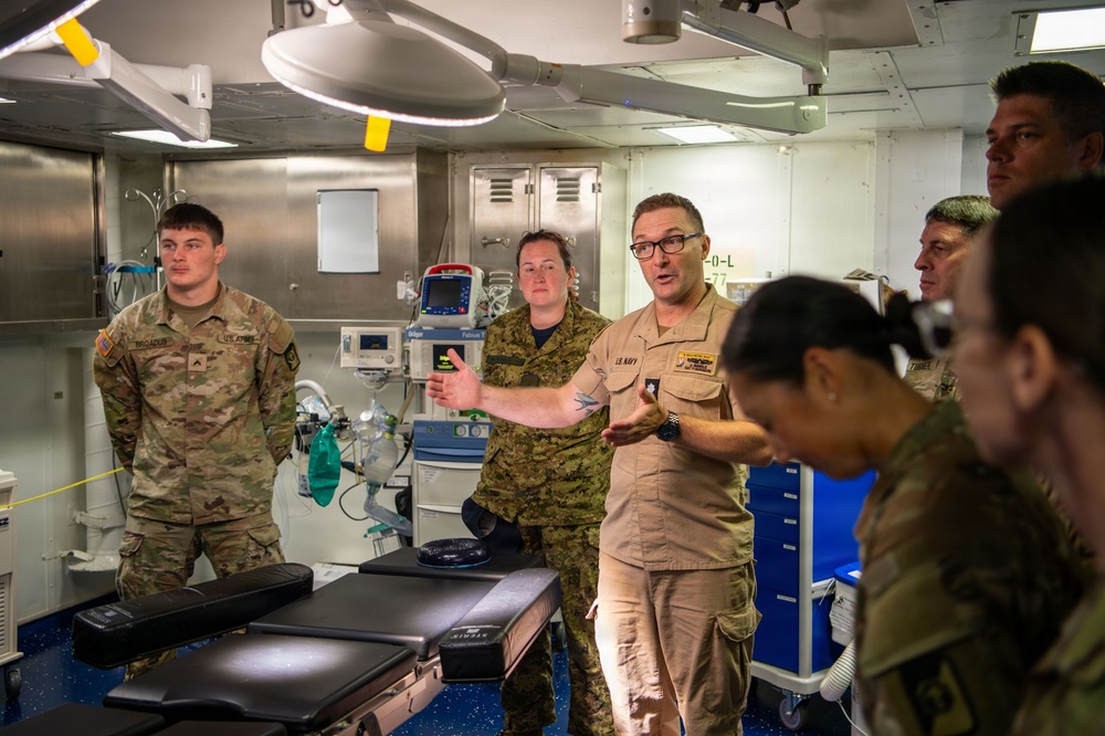 RIMPAC 2026: USS Essex Medical Capabilities Highlighted During Press Engagement
