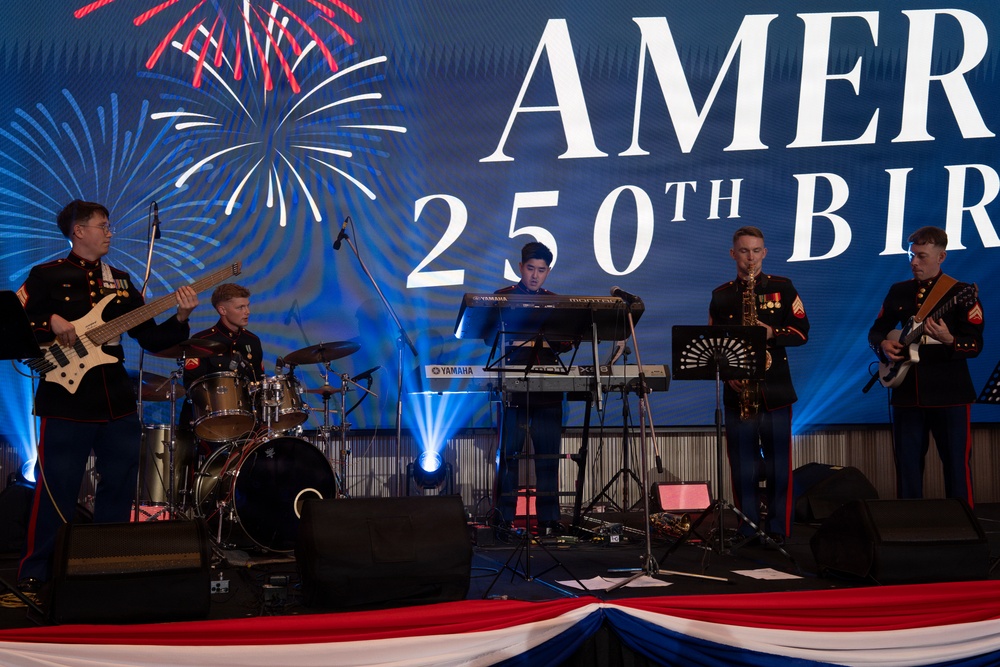 U.S. Marine band performs for America’s 250th Anniversary in Bangkok