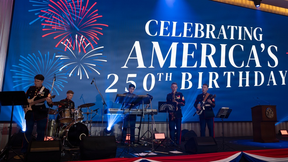 U.S. Marine band performs for America’s 250th Anniversary in Bangkok