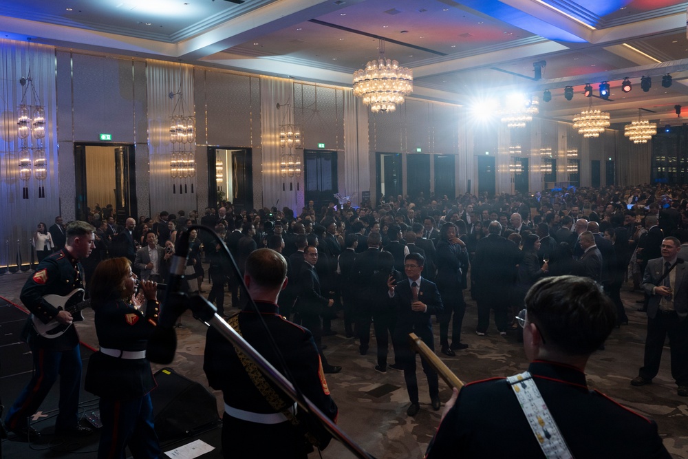 U.S. Marine band performs for America’s 250th Anniversary in Bangkok