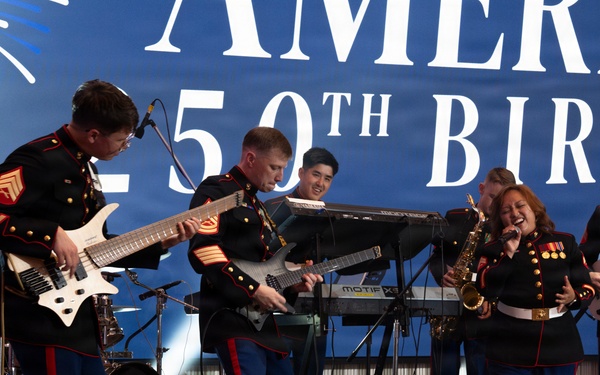 U.S. Marine band performs for America’s 250th Anniversary in Bangkok