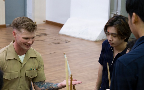 U.S. Marine band holds workshop in Bangkok