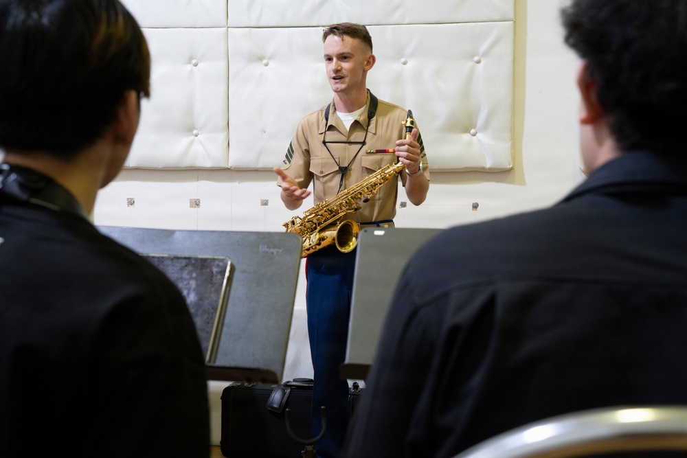 U.S. Marine band holds workshop in Bangkok