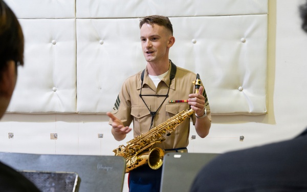 U.S. Marine band holds workshop in Bangkok