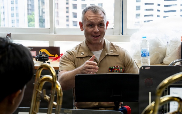 U.S. Marine band holds workshop in Bangkok