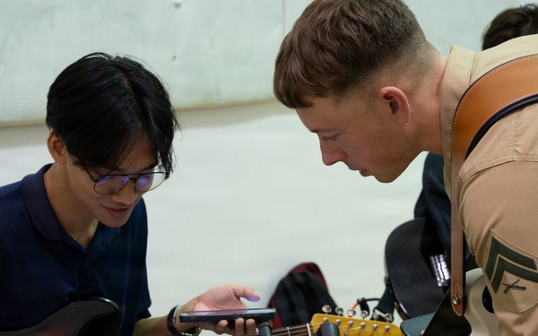 U.S. Marine band holds workshop in Bangkok