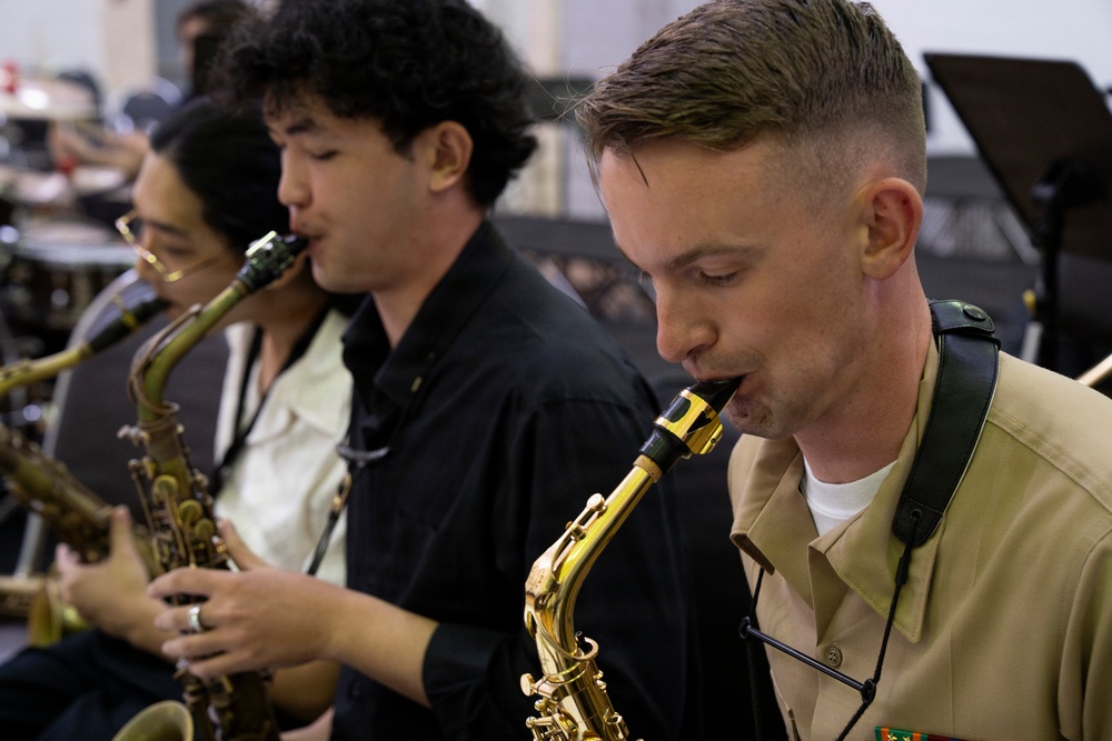 U.S. Marine band holds workshop in Bangkok
