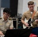 U.S. Marine band practices alongside the Singapore Armed Forces Band