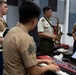U.S. Marine band practices alongside the Singapore Armed Forces Band