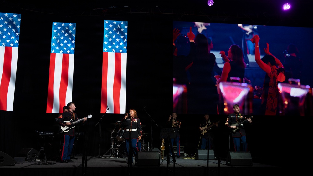 U.S. Marine band performs for America’s 250th Anniversary in Singapore