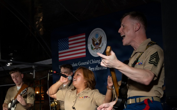 U.S. Marine band engages with community in Chiang Mai, Thailand