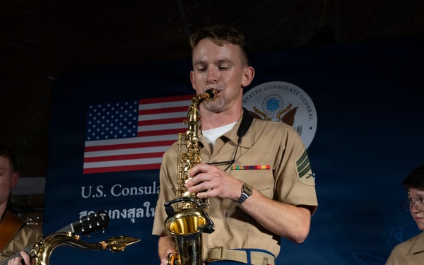 U.S. Marine band engages with community in Chiang Mai, Thailand