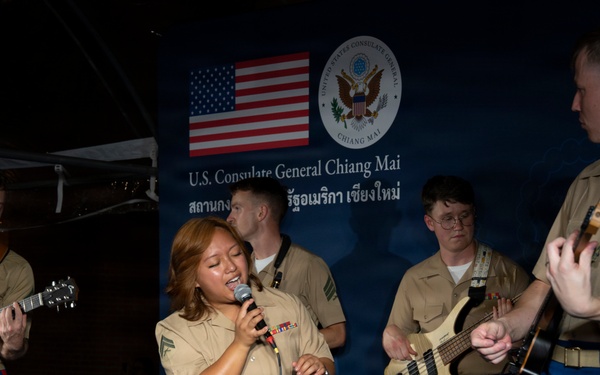 U.S. Marine band engages with community in Chiang Mai, Thailand