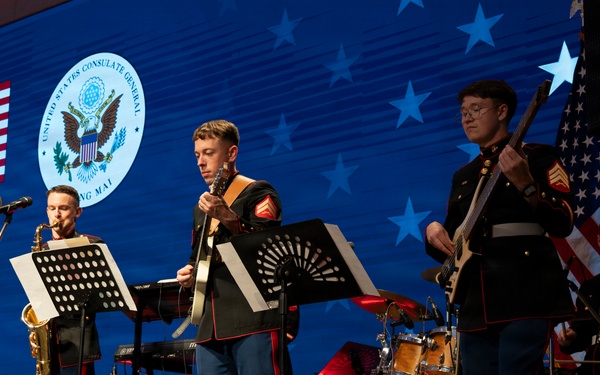 U.S. Marine band performs for America’s 250th Anniversary in Chiang Mai, Thailand
