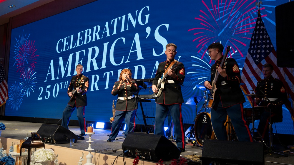 U.S. Marine band performs for America’s 250th Anniversary in Chiang Mai, Thailand