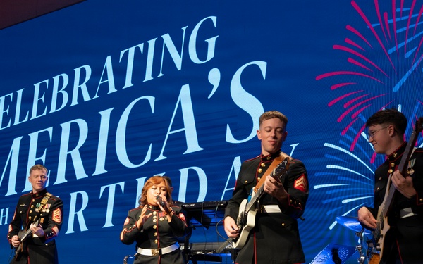 U.S. Marine band performs for America’s 250th Anniversary in Chiang Mai, Thailand