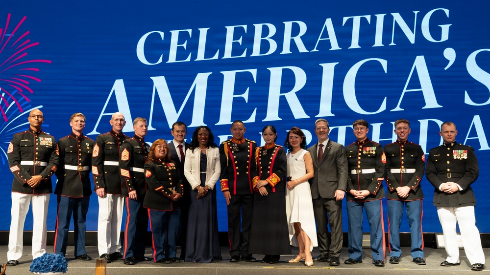 U.S. Marine band performs for America’s 250th Anniversary in Chiang Mai, Thailand