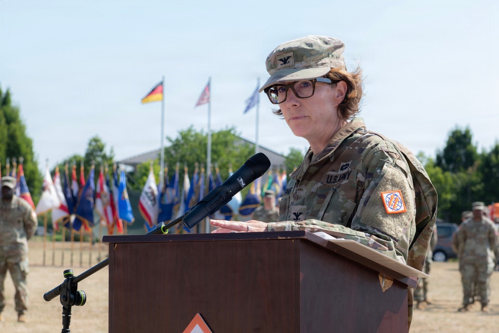 Ernst takes command of 2d TSB