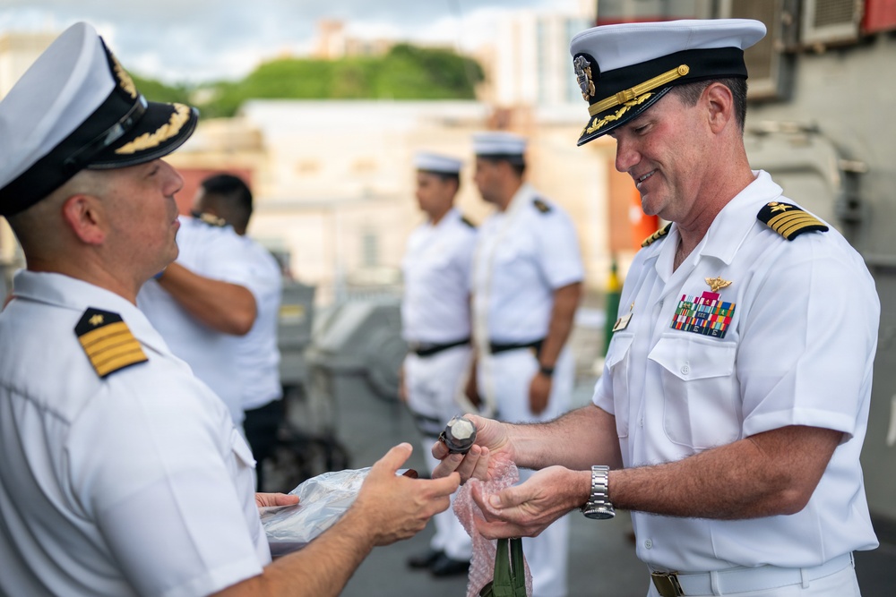 Chilean Navy hosts partner nations during RIMPAC 2026