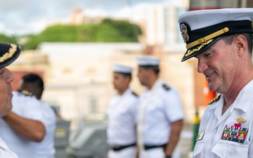 Chilean Navy hosts partner nations during RIMPAC 2026