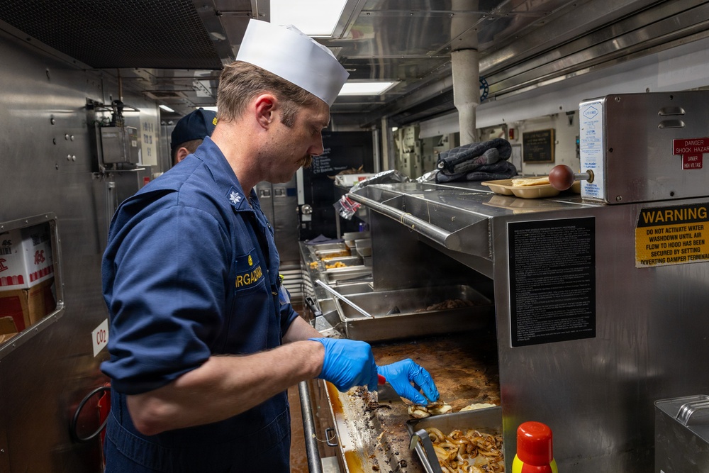 USS John Paul Jones (DDG 53) conducts routine operations