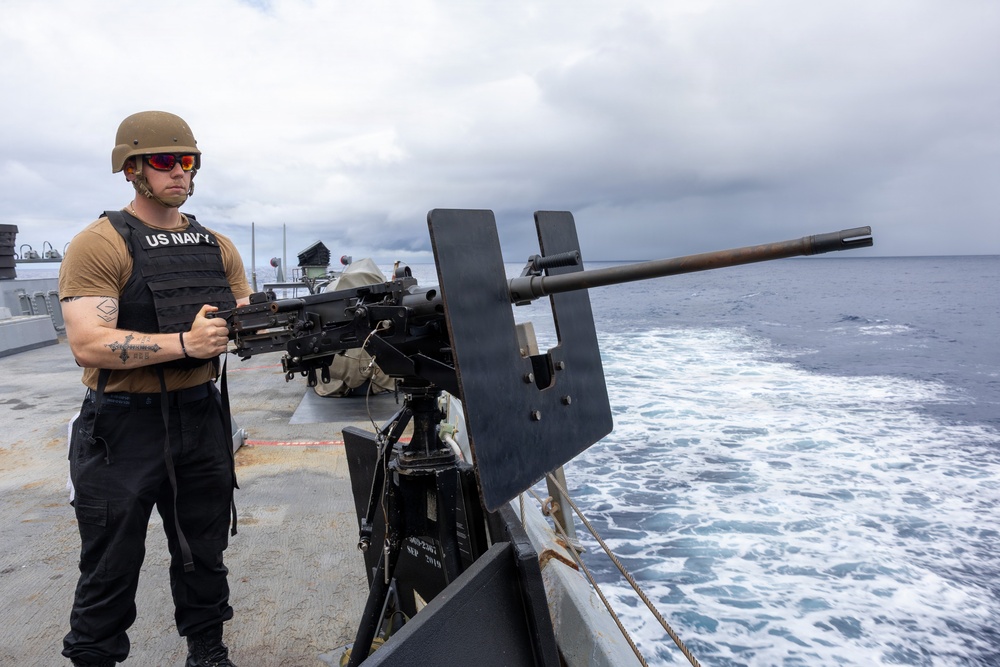 USS John Paul Jones (DDG 53) Conducts Routine Operations at Sea