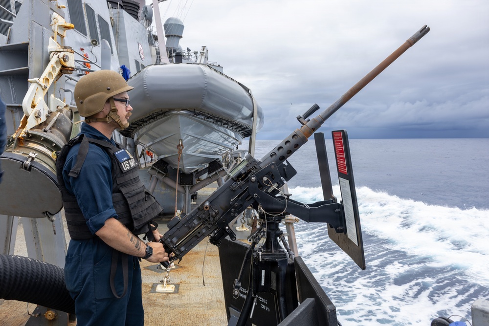 USS John Paul Jones (DDG 53) Conducts Routine Training Exercises at Sea