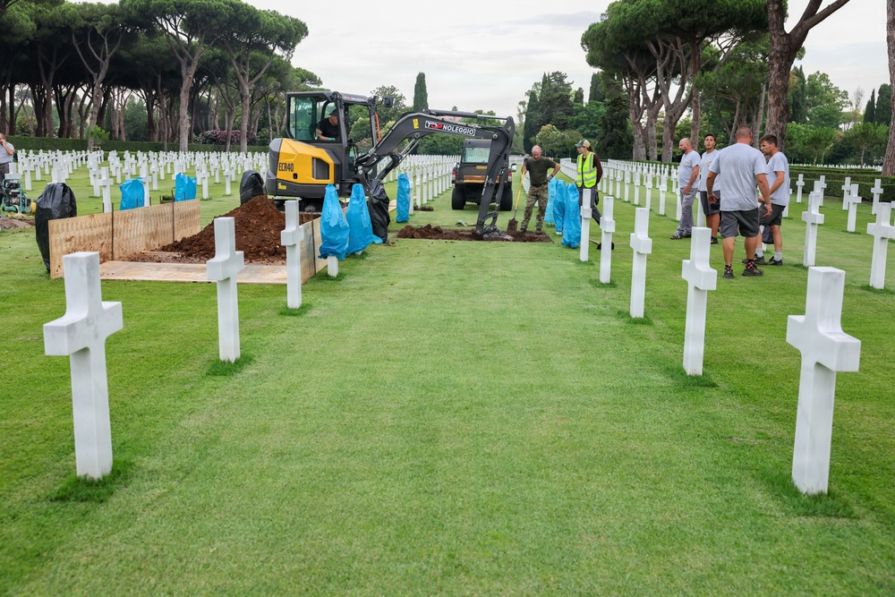 2026 Europe-Mediterranean Disinterment Team Completes Sicily-Rome American Cemetery Exhumations