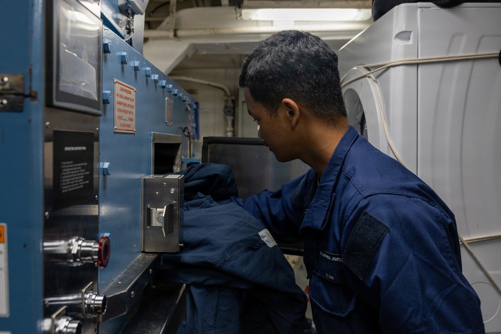 USS John Paul Jones (DDG 53) Conducts Routine Operations at Sea