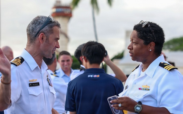 RSS Steadfast (FFG 70) Hosts Luncheon During RIMPAC 2026