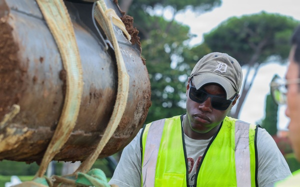 2026 Europe-Mediterranean Disinterment Team Completes Sicily-Rome American Cemetery Exhumations