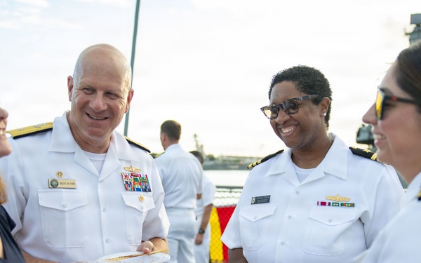 RSS Steadfast (FFG 70) Hosts Luncheon During RIMPAC 2026