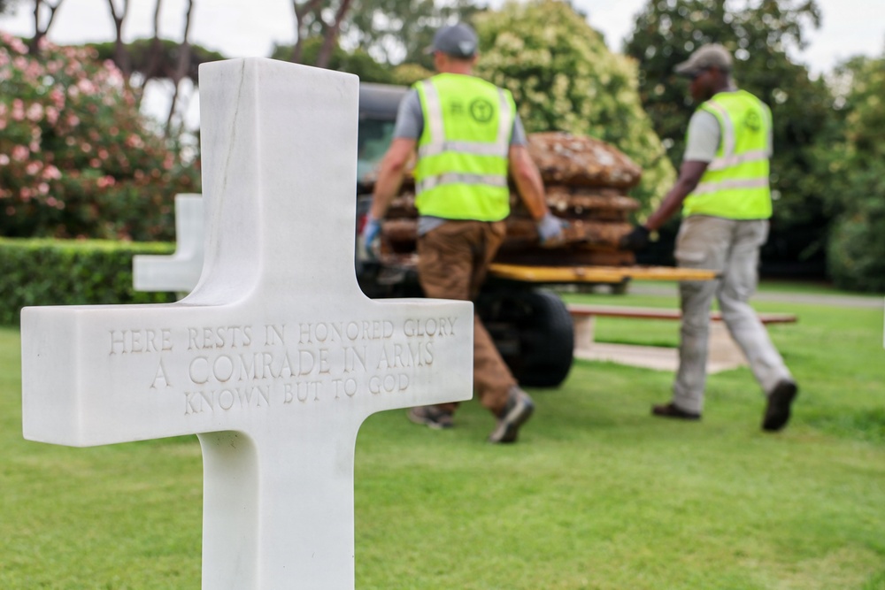 2026 Europe-Mediterranean Disinterment Team Completes Sicily-Rome American Cemetery Exhumations