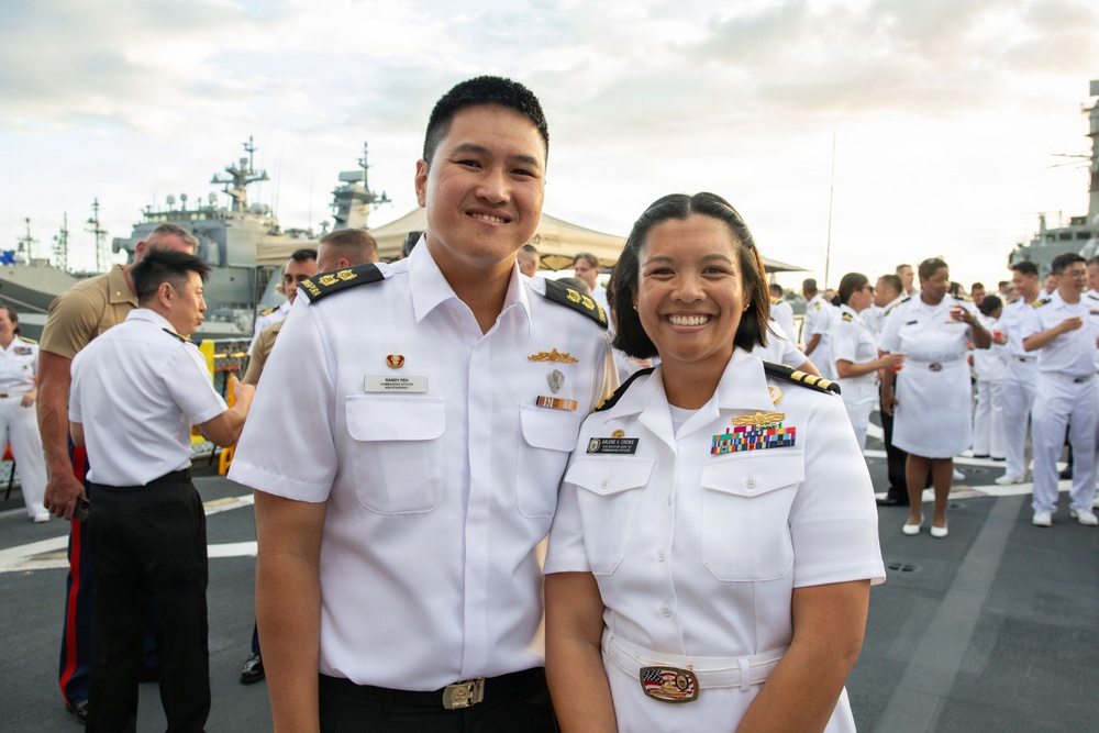 RSS Steadfast (FFG 70) Hosts Luncheon During RIMPAC 2026