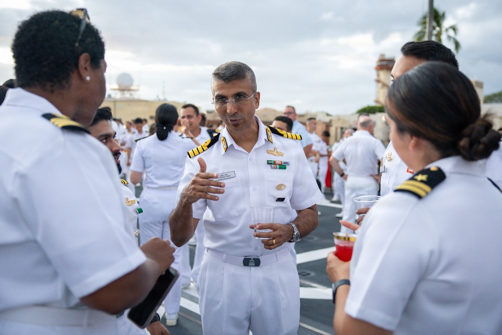RSS Steadfast (FFG 70) Hosts Luncheon During RIMPAC 2026