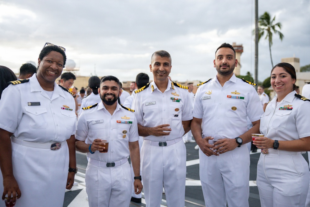 RSS Steadfast (FFG 70) Hosts Luncheon During RIMPAC 2026