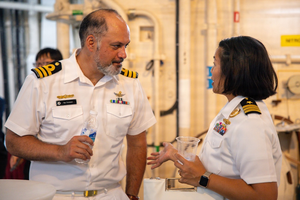 RSS Steadfast (FFG 70) Hosts Luncheon During RIMPAC 2026