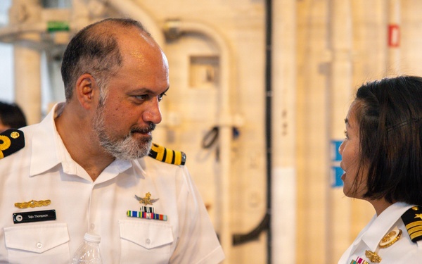 RSS Steadfast (FFG 70) Hosts Luncheon During RIMPAC 2026