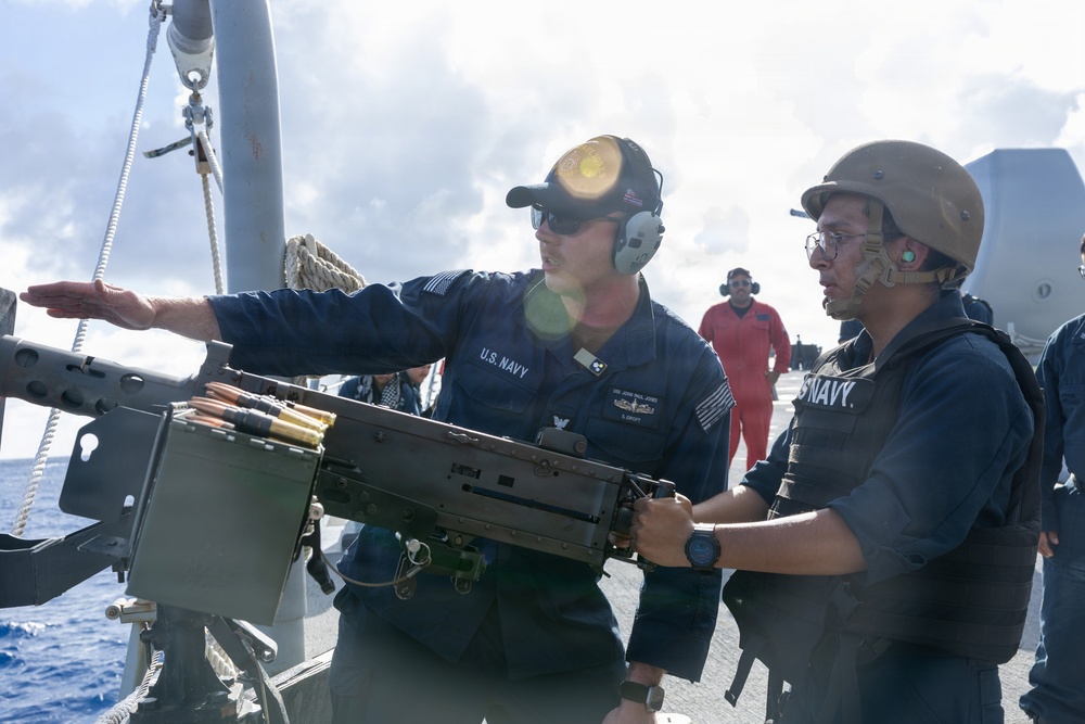 USS John Paul Jones (DDG 53) Conducts Live Fire Exercise