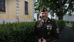 1st Infantry Division Band plays Independence Day concert in Võru, Estonia