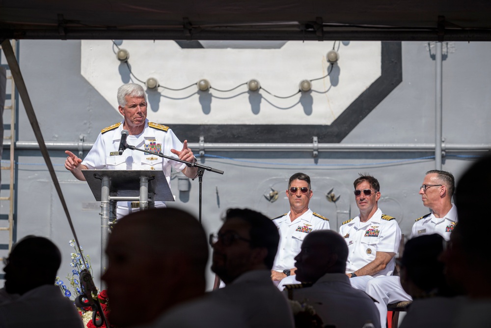 USS Nimitz Participates in International Naval Review 250