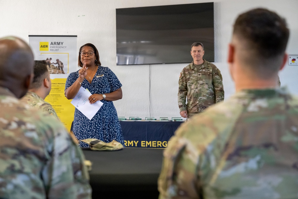 Wiesbaden sets installation record in Army Emergency Relief campaign