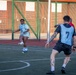 U.S. Army and NATO Soldiers participate in Heat Wave All-Star Soccer clinic